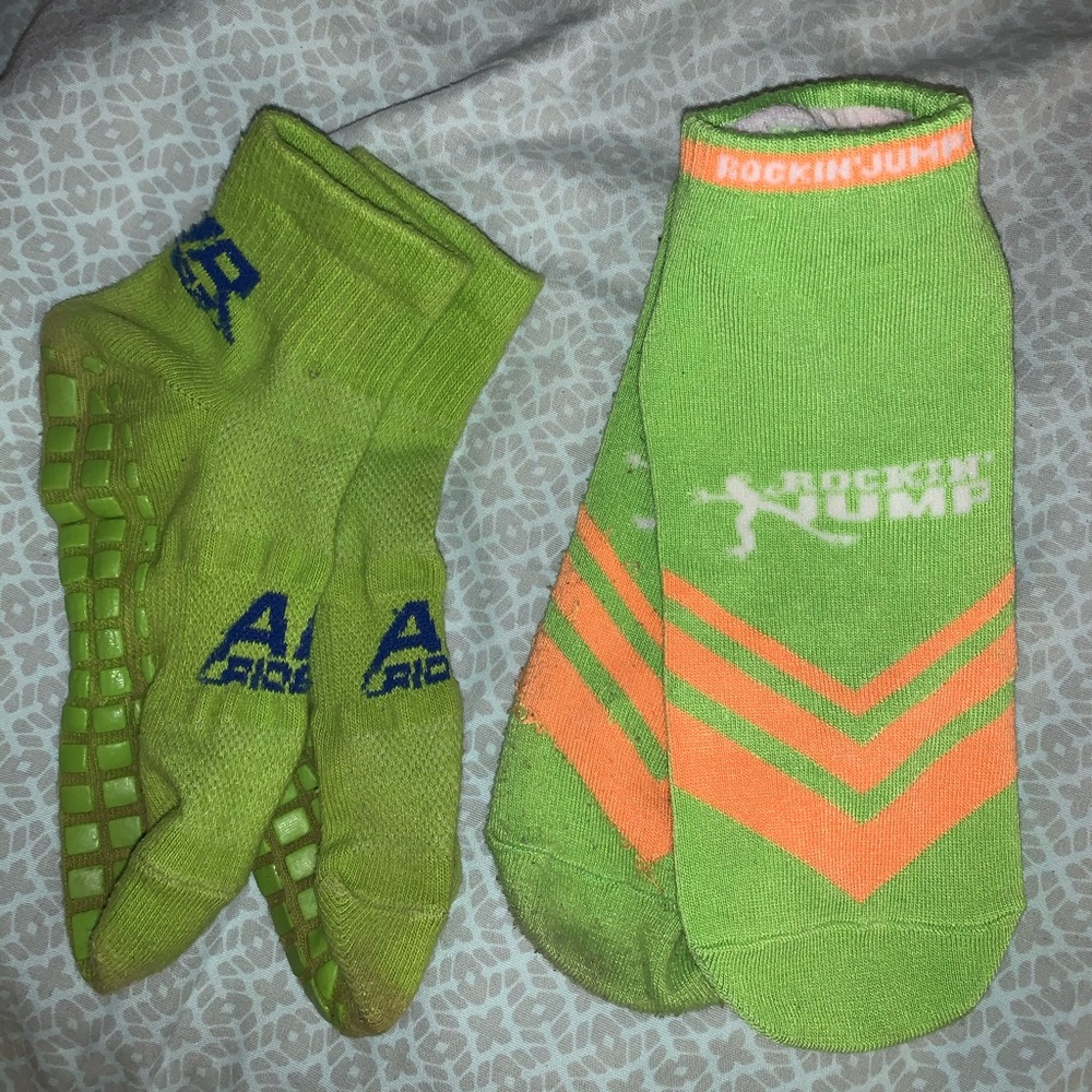 Rockin’ Jump socks & Air Riderz Socks!!